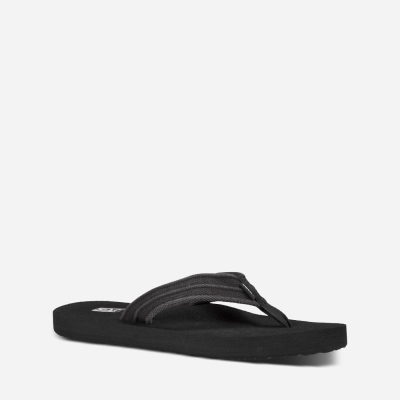 Teva Men's Mush II Canvas Flip Flops Sale NZ (TPKHU-2967)